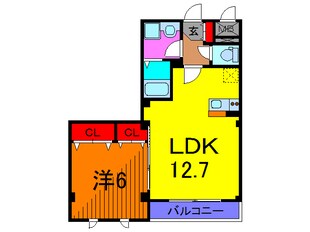 Ｒｅｓｉｄｅｎｃｅ　Ｋａｍｉｙａの物件間取画像